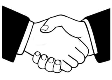 Electoral Symbol Handshake